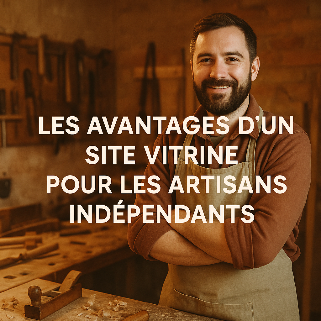 Les avantages d’un site vitrine pour les artisans indépendants