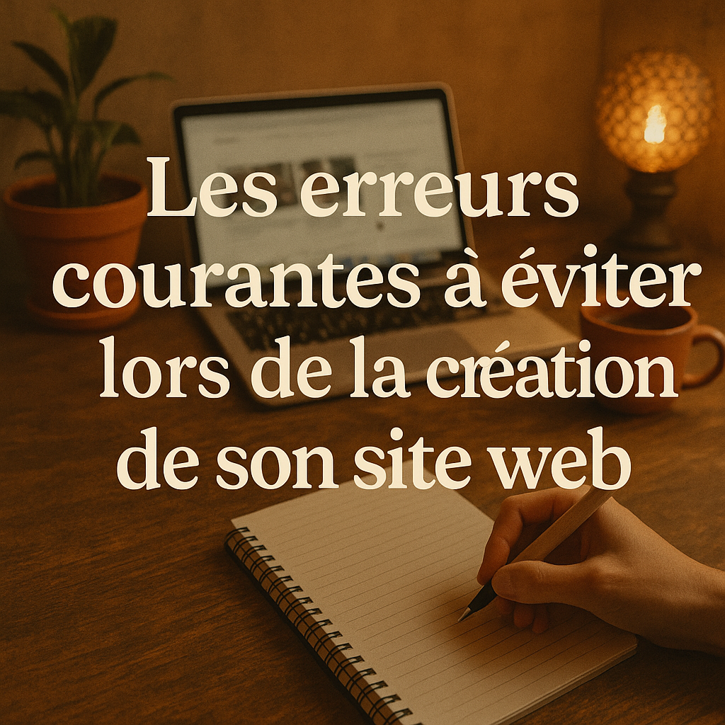 Les erreurs courantes à éviter lors de la création de son site web