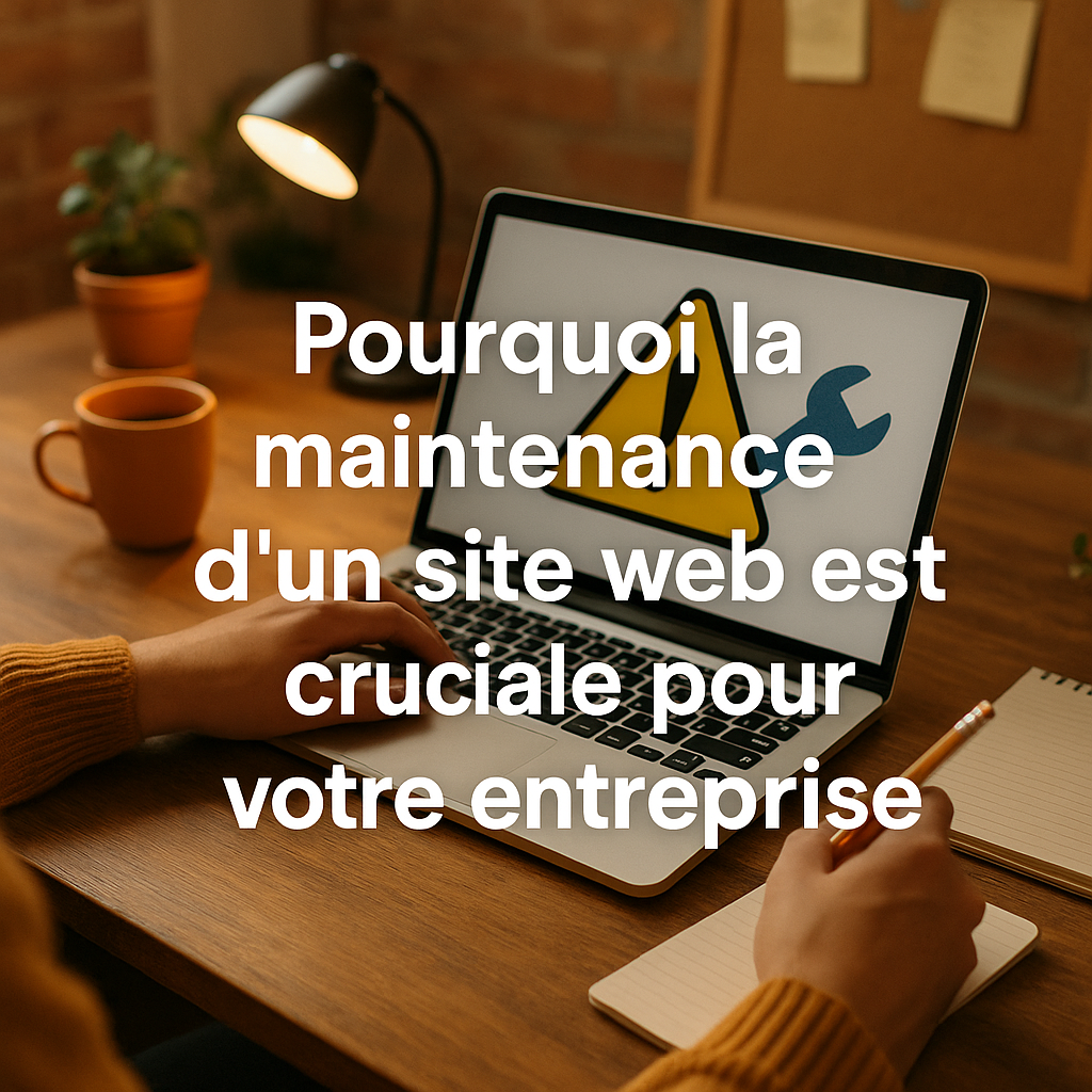 Pourquoi la maintenance d’un site web est cruciale pour votre entreprise